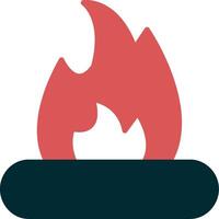 Campfire Vector Icon