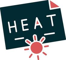 Heat Vector Icon