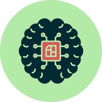 Artificial Intelligence Vector Icon