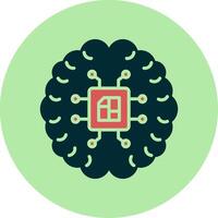 Artificial Intelligence Vector Icon