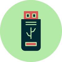 Flash Disk Vector Icon