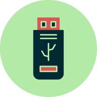 Flash Disk Vector Icon