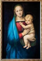 Pitti Palace Museum, Raffaello Sanzio - Raphael, Madonna del Granduca painting, 1504 photo