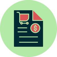 Purchasing Vector Icon