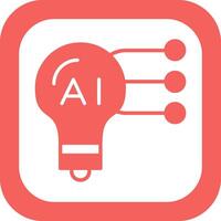 Artificial Intelligence Vector Icon