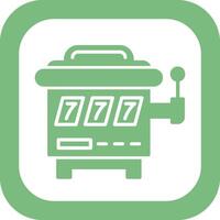 Slot Machine Vector Icon