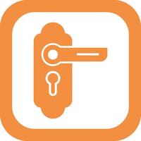 Door Knob Vector Icon