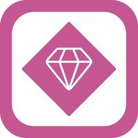 Diamond Vector Icon