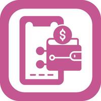 Digital Wallet Vector Icon