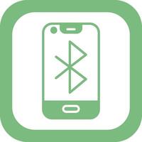 icono de vector de bluetooth