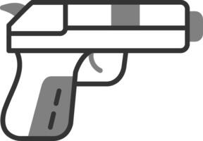 icono de vector de pistola