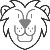 Lion Vector Icon