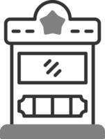 Ticket Box Vector Icon