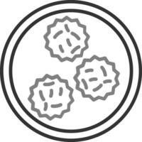 Falafel Vector Icon