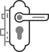 Doorlock Vector Icon