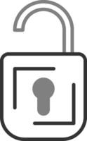 Open Padlock Vector Icon