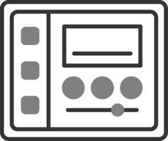 Panel Vector Icon