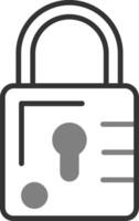 Padlock Vector Icon