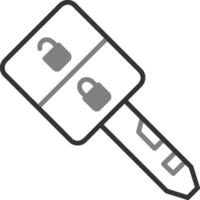 Car Key Vector Icon