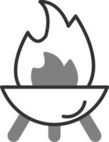 Firepit Vector Icon