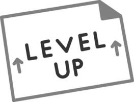 Level Up Vector Icon