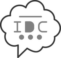 idc vector icono