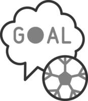 Goal Vector Icon