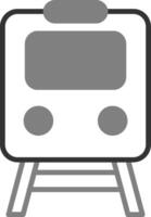 icono de vector de tren