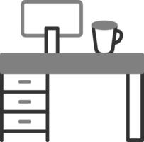 Desk Vector Icon