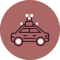 Smart Car Vector Icon
