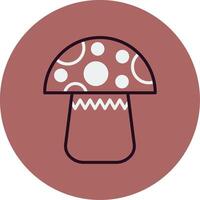 Mushroom Vector Icon