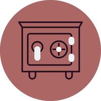 Safe Box Vector Icon