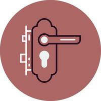 Doorlock Vector Icon