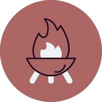 Firepit Vector Icon