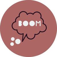 Boom Vector Icon