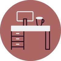 Desk Vector Icon