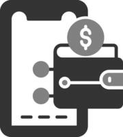 Digital Wallet Vector Icon