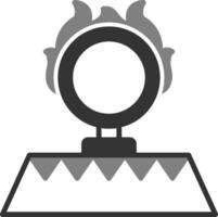 icono de vector de anillo