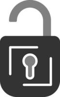 Open Padlock Vector Icon