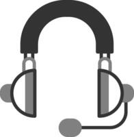 icono de vector de auriculares