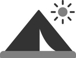 Tent Vector Icon