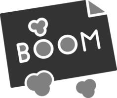 Boom Vector Icon