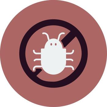 icono de vector de error