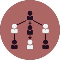 Hierarchy Vector Icon
