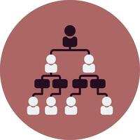 Hierarchy Vector Icon