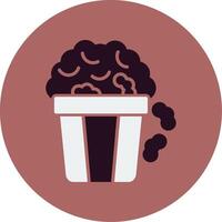 Popcorn Vector Icon