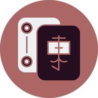 Mahjong Vector Icon