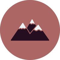 Rocky Mountains Vector Icon