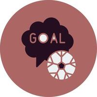 Goal Vector Icon