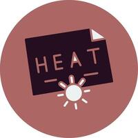 Heat Vector Icon